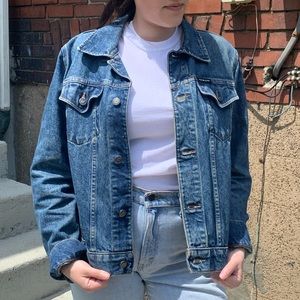 vintage denim jacket oversized